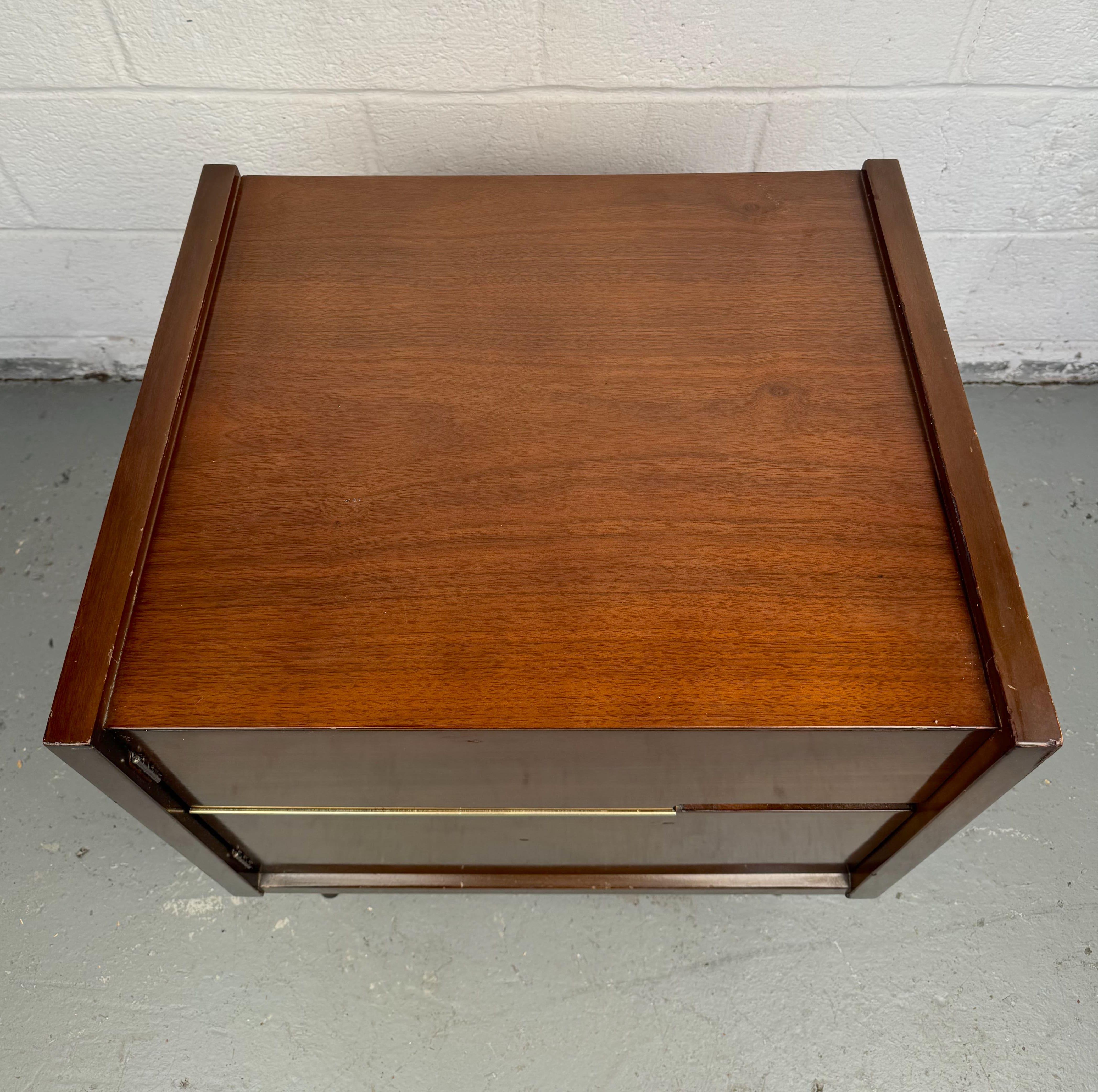 20th Century Mid-Century Modern Nightstand by Hoke Wood Products