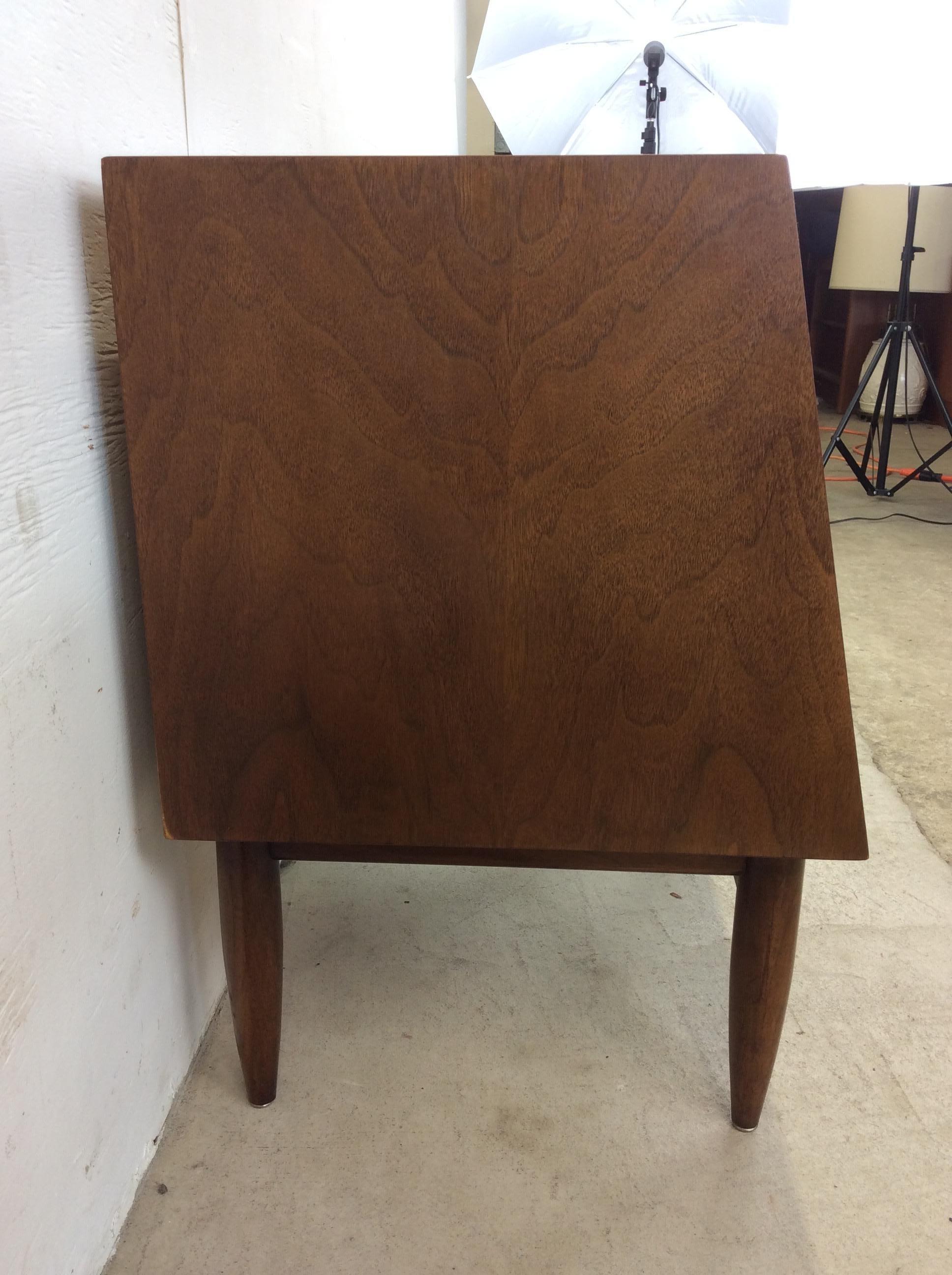 Mid-Century Modern Nightstand from Dania Series by American of Martinsville For Sale 1