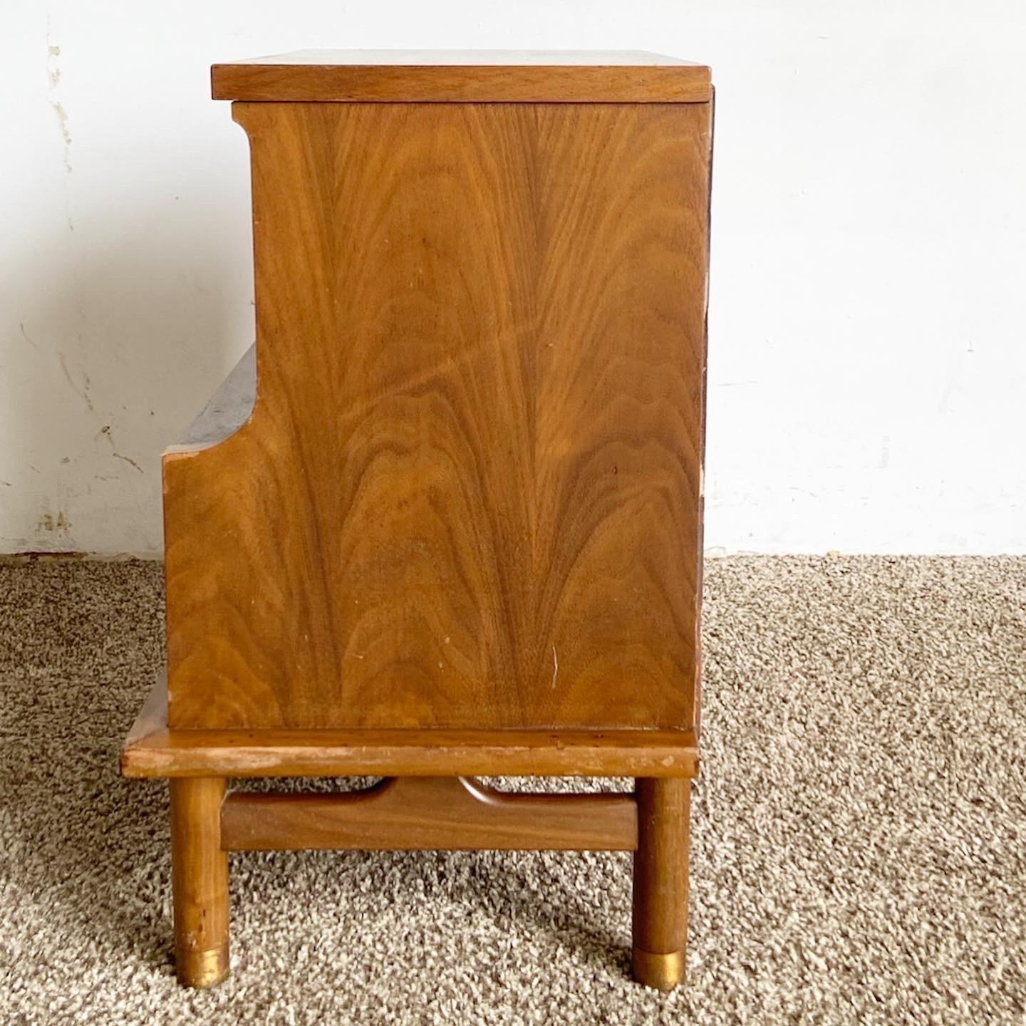 Wood Mid Century Modern Nightstand, Hathaway’s For Sale