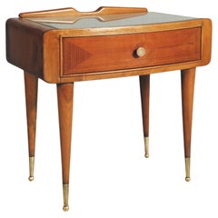 Vintage Mid-Century Modern Nightstand, Permanente Mobili di Cantù Paolo Buffa Attributed
