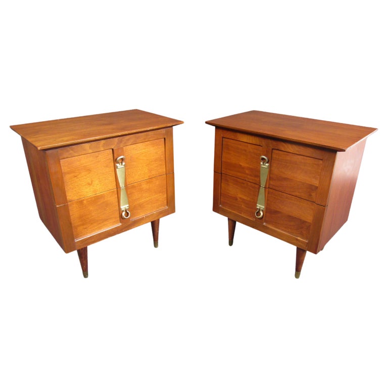 MidCentury Modern Nightstands For Sale at 1stDibs
