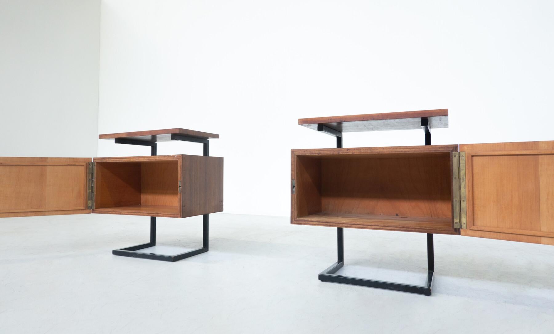 Mid-20th Century Mid-Century Modern Nightstands, Italy, 1960s For Sale