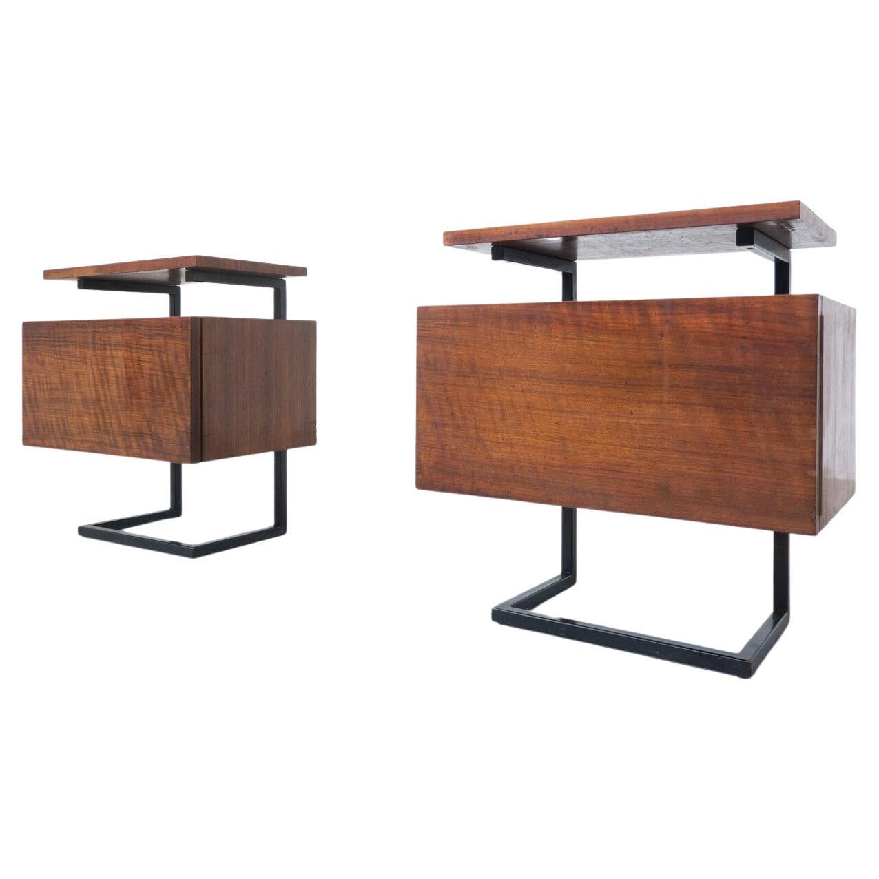 Mid-Century Modern Nightstands, Italy, 1960s For Sale