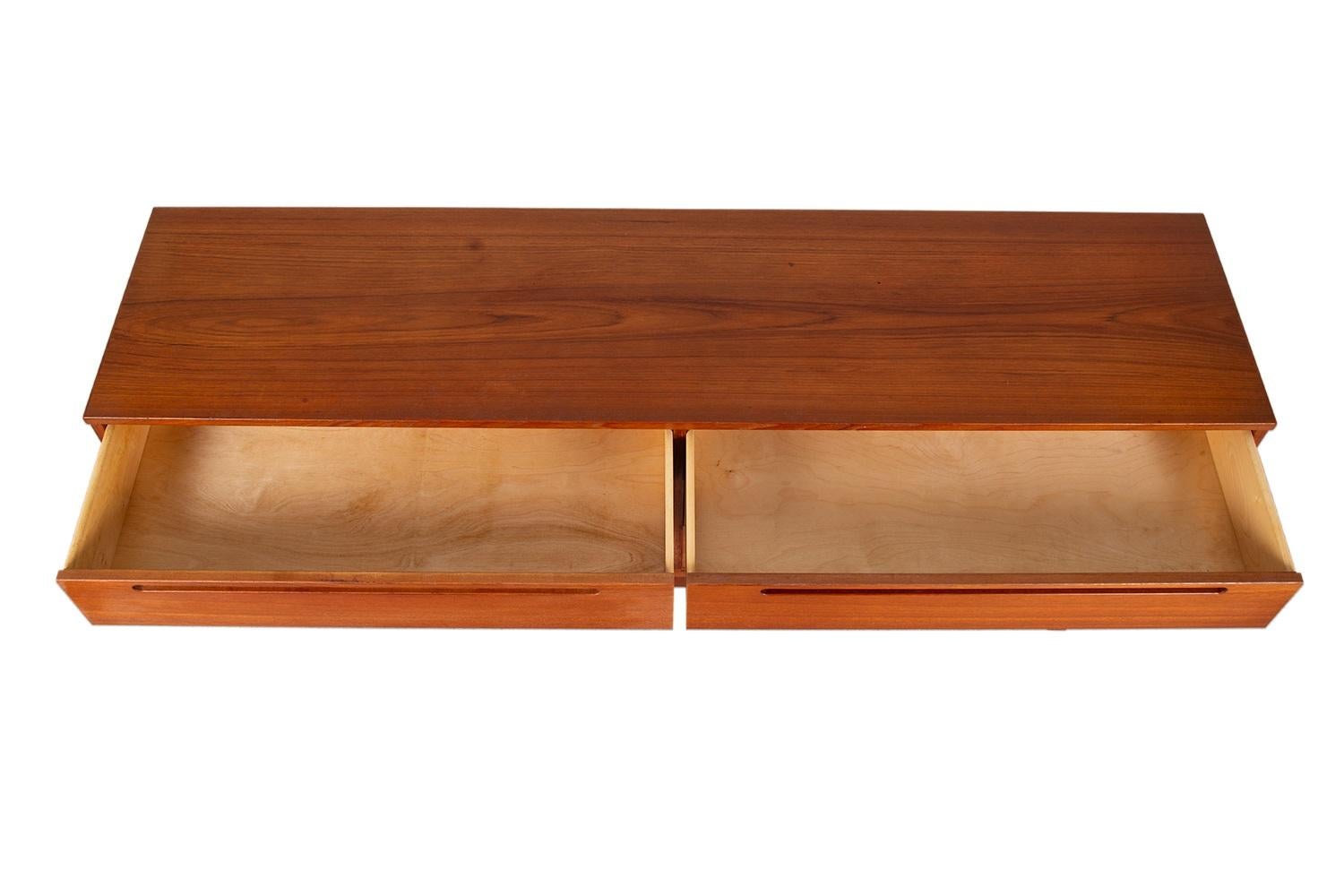 Mid-20th Century Mid-Century Modern Nils Jonsson for HJN Mobler Danish Teak Dresser For Sale