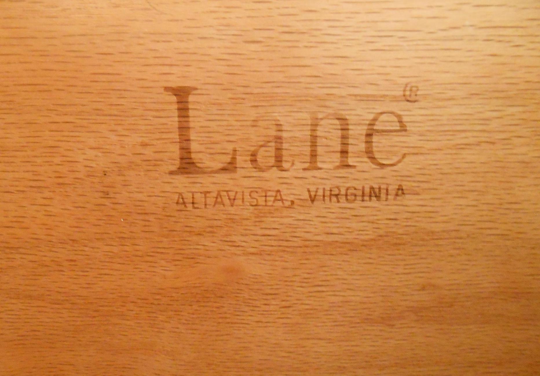 American Mid-Century Modern Nine-Drawer Dresser by Lane Furniture Co.