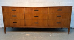 Mid-Century Modern Nine Drawer Dresser