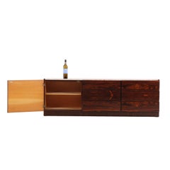 Mid-Century Modern Nine-Drawer Marble-Top Dresser, C. 1955.