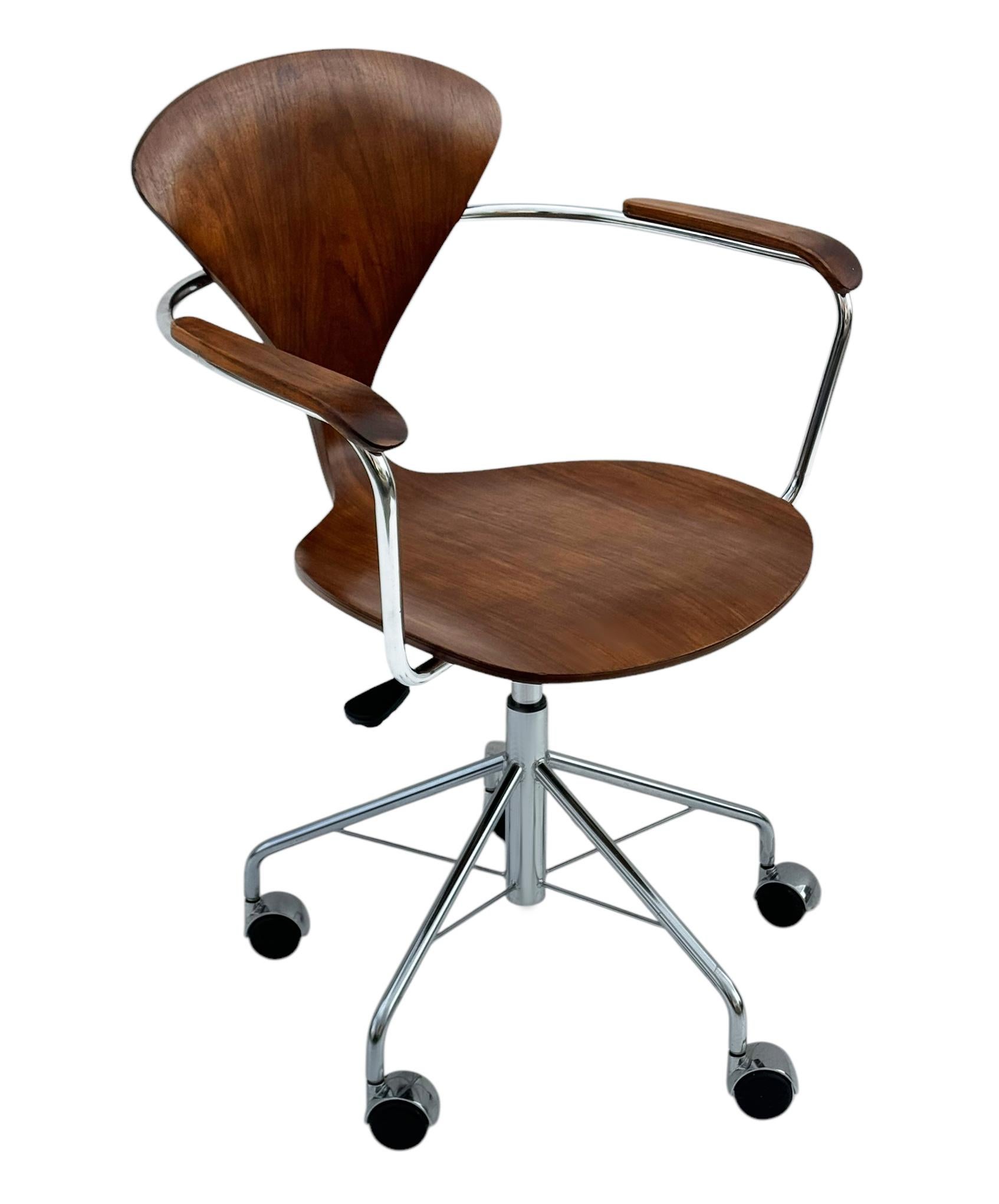 American Mid-Century Modern Norman Cherner for Plycraft Office Chair or Task Chair