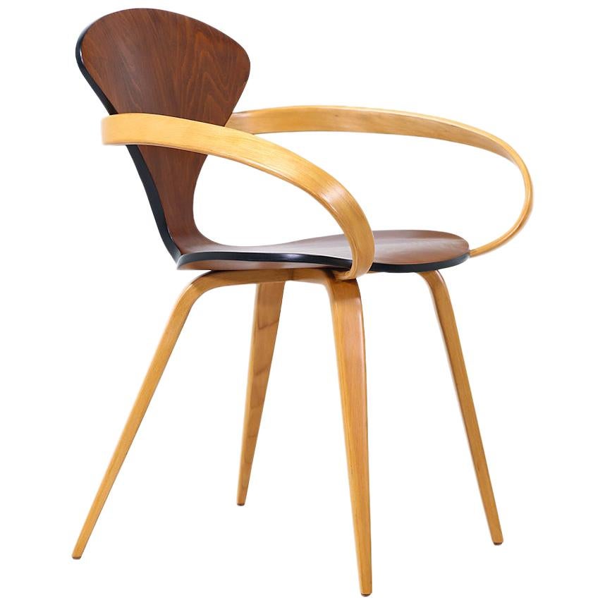 Mid-Century Modern Norman Cherner "Pretzel" Armchair for Plycraft
