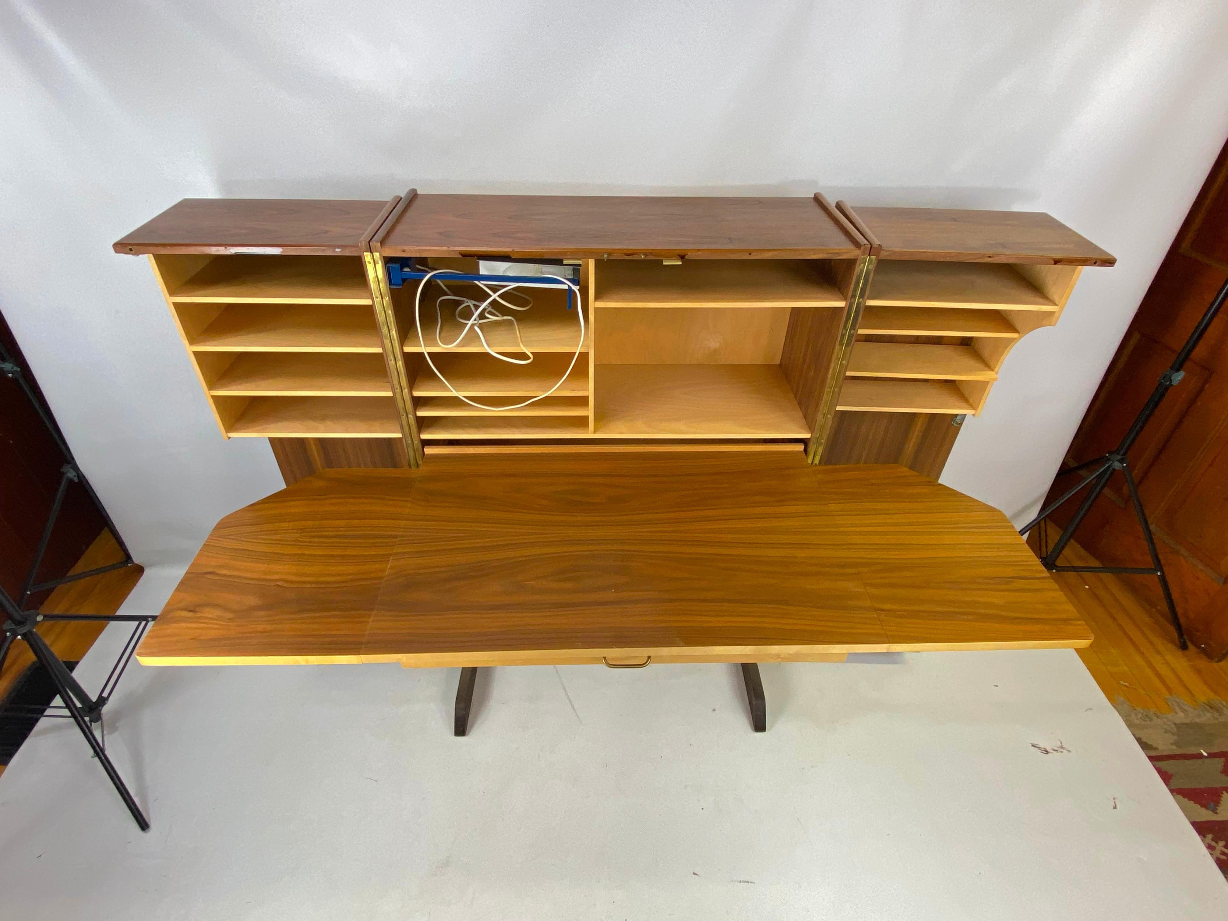 Norwegian Mid-Century Modern Norway Folding Desk in a Box