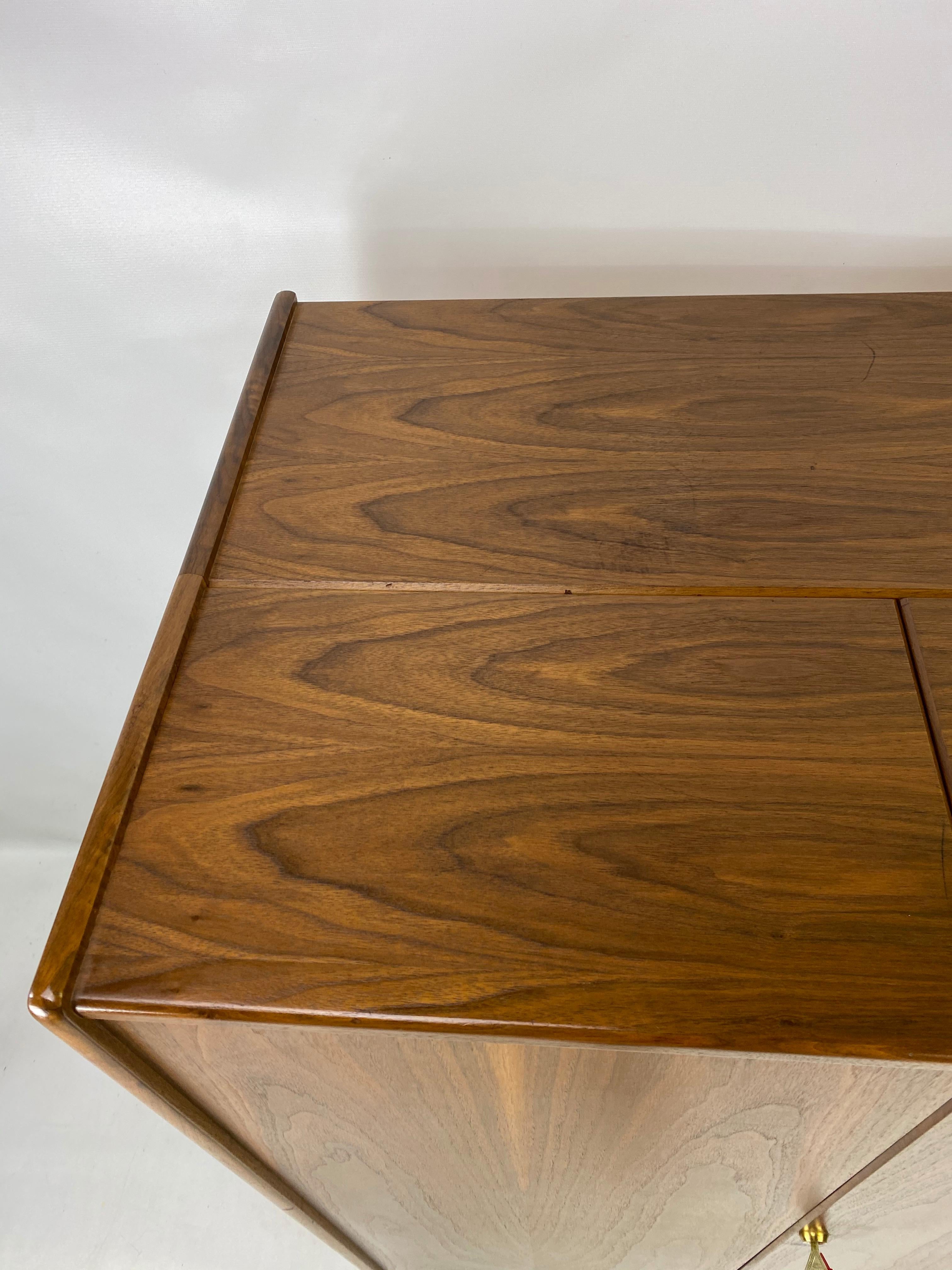 Teak Mid-Century Modern Norway Folding Desk in a Box