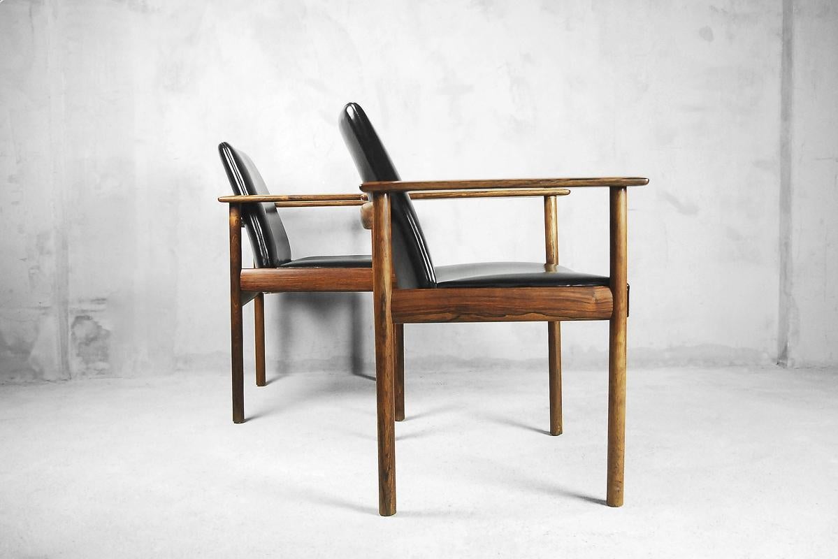 Mid-Century Modern Norwegian Chairs by Sven Ivar Dysthe for Dokka Møbler, 1960s For Sale 5