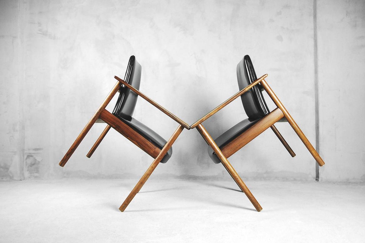 Mid-Century Modern Norwegian Chairs by Sven Ivar Dysthe for Dokka Møbler, 1960s For Sale 11