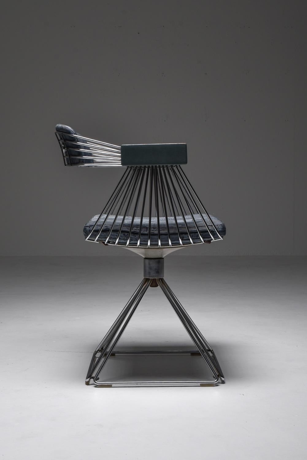 Ensemble de salle à manger Novalux moderne du milieu du siècle dernier par Rudi Verelst, Belgique, 1970 en vente 9