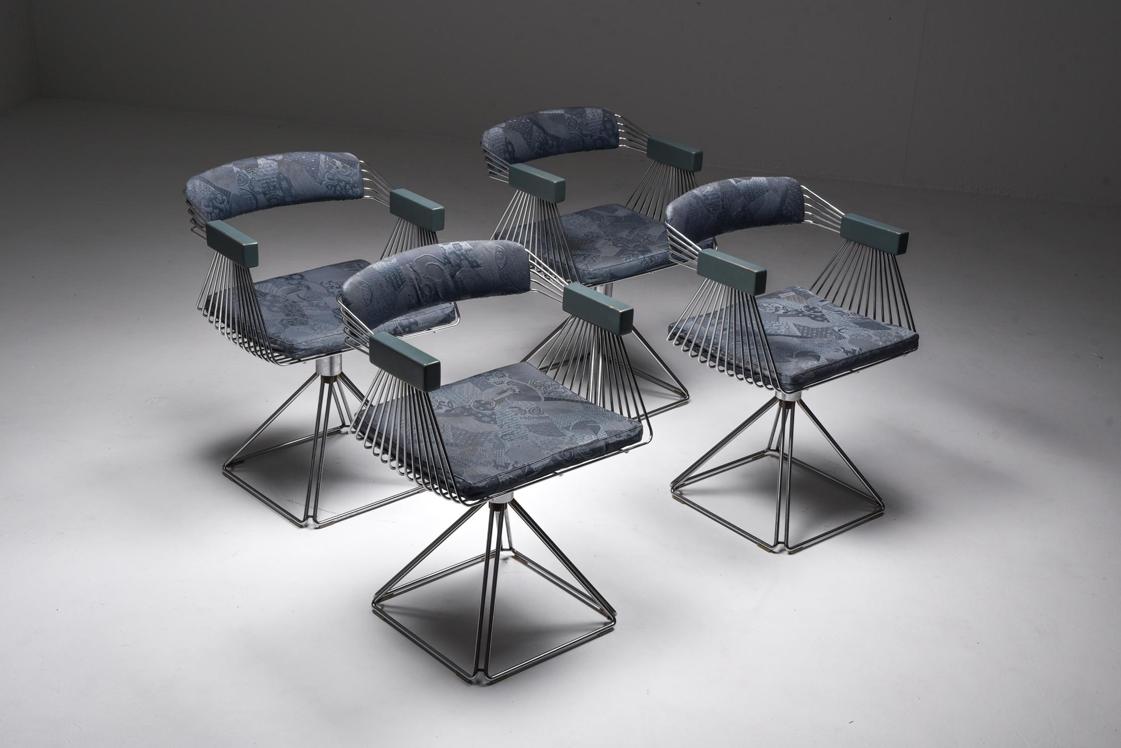 20th Century Mid-Century Modern Novalux Dining Set by Rudi Verelst, Belgium, 1970s For Sale