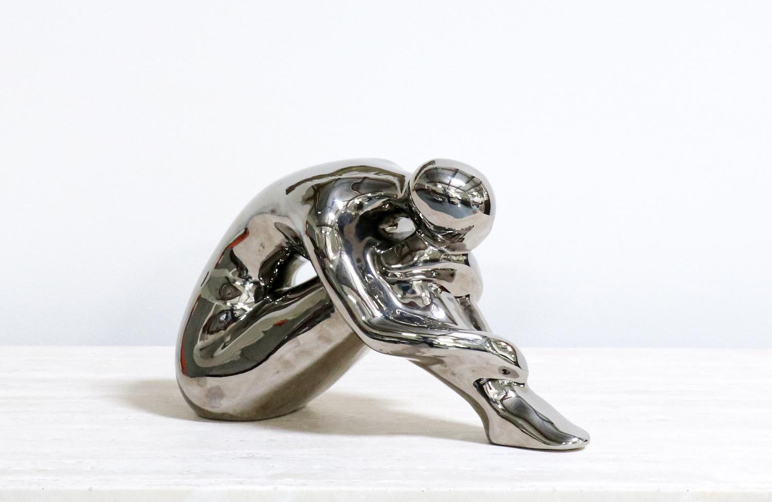 Mid-Century Modern Nude Female Sculpture by Jaru of California In Excellent Condition In Los Angeles, CA