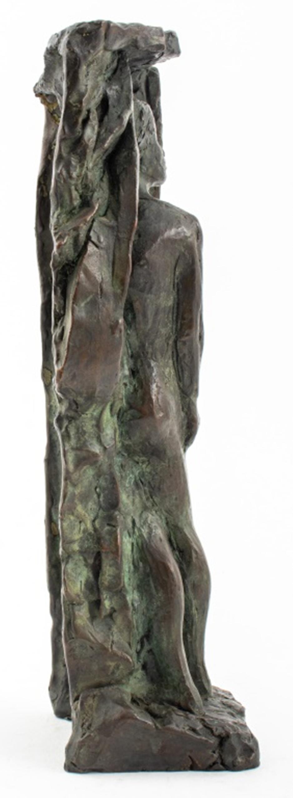 Mid-Century Modern Nude Figure Bronze Sculpture For Sale 1