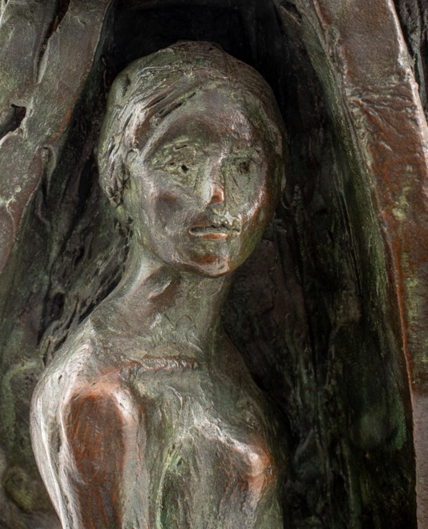 Mid-Century Modern Nude Figure Bronze Sculpture For Sale 5
