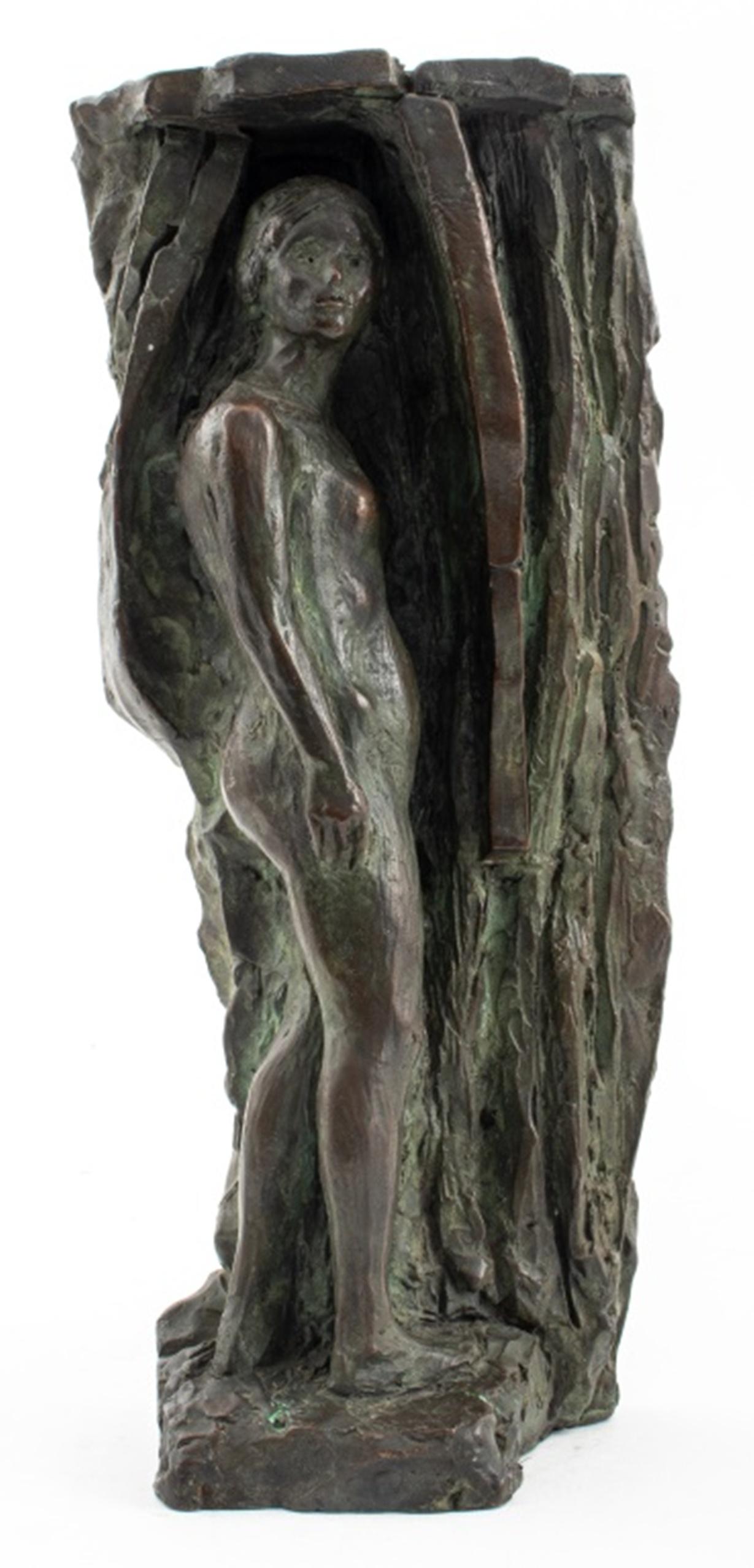 Mid-Century Modern Nackte Figur Bronze Skulptur