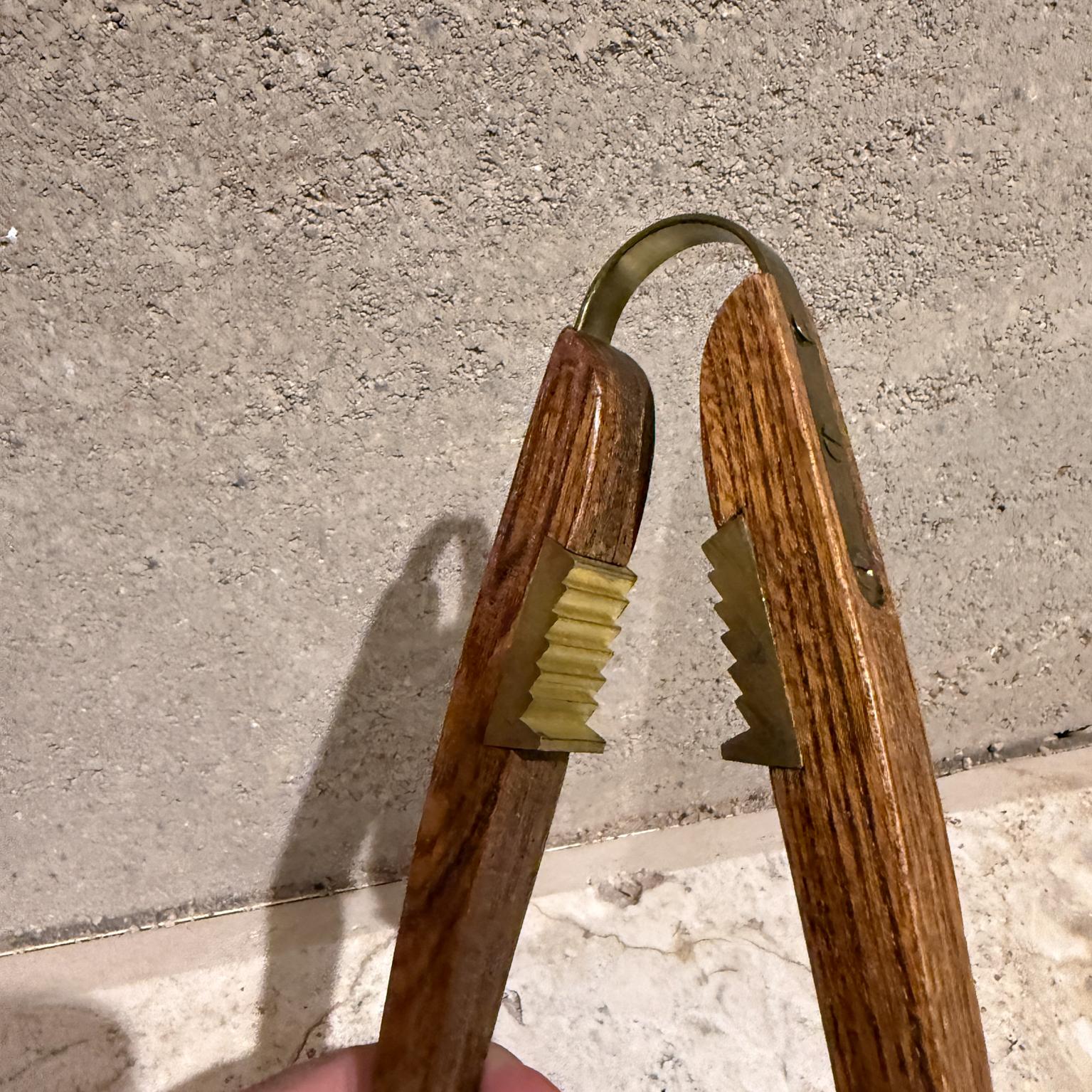 Brass Mid Century Modern Nutcracker Carl Aubock For Sale