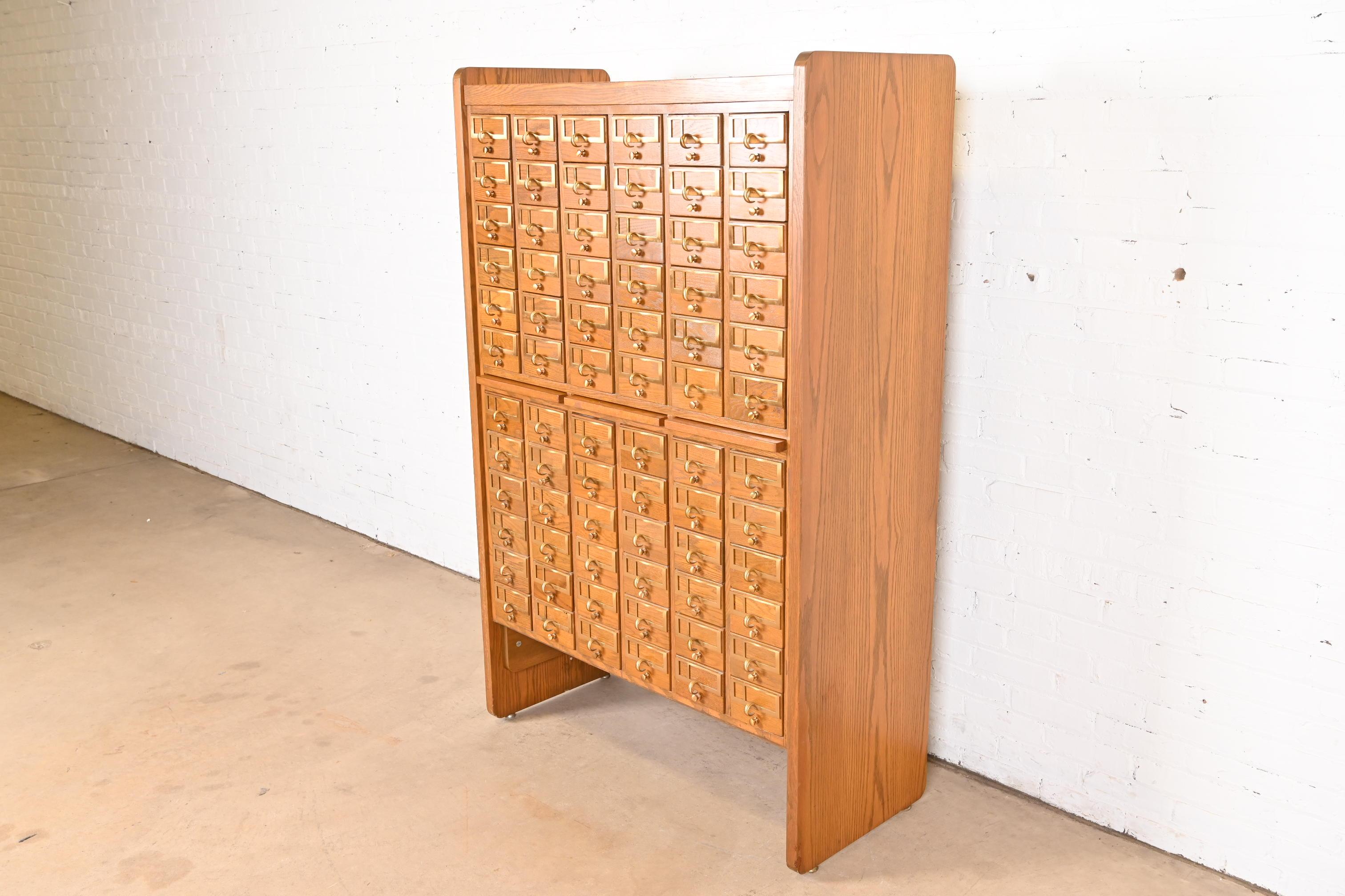 card catalogue cabinet