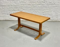 Mid Century Modern Oak Bentwood Entryway Table, c. 1960’s