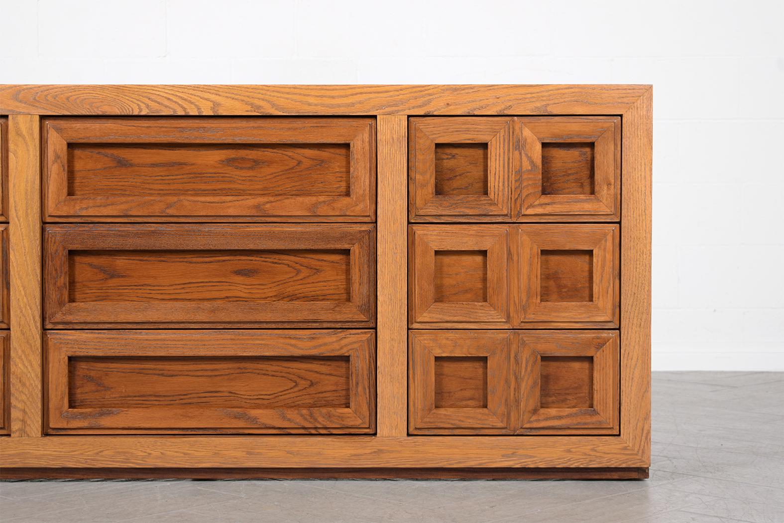 American Restored Mid-Century Modern Chest of Drawers