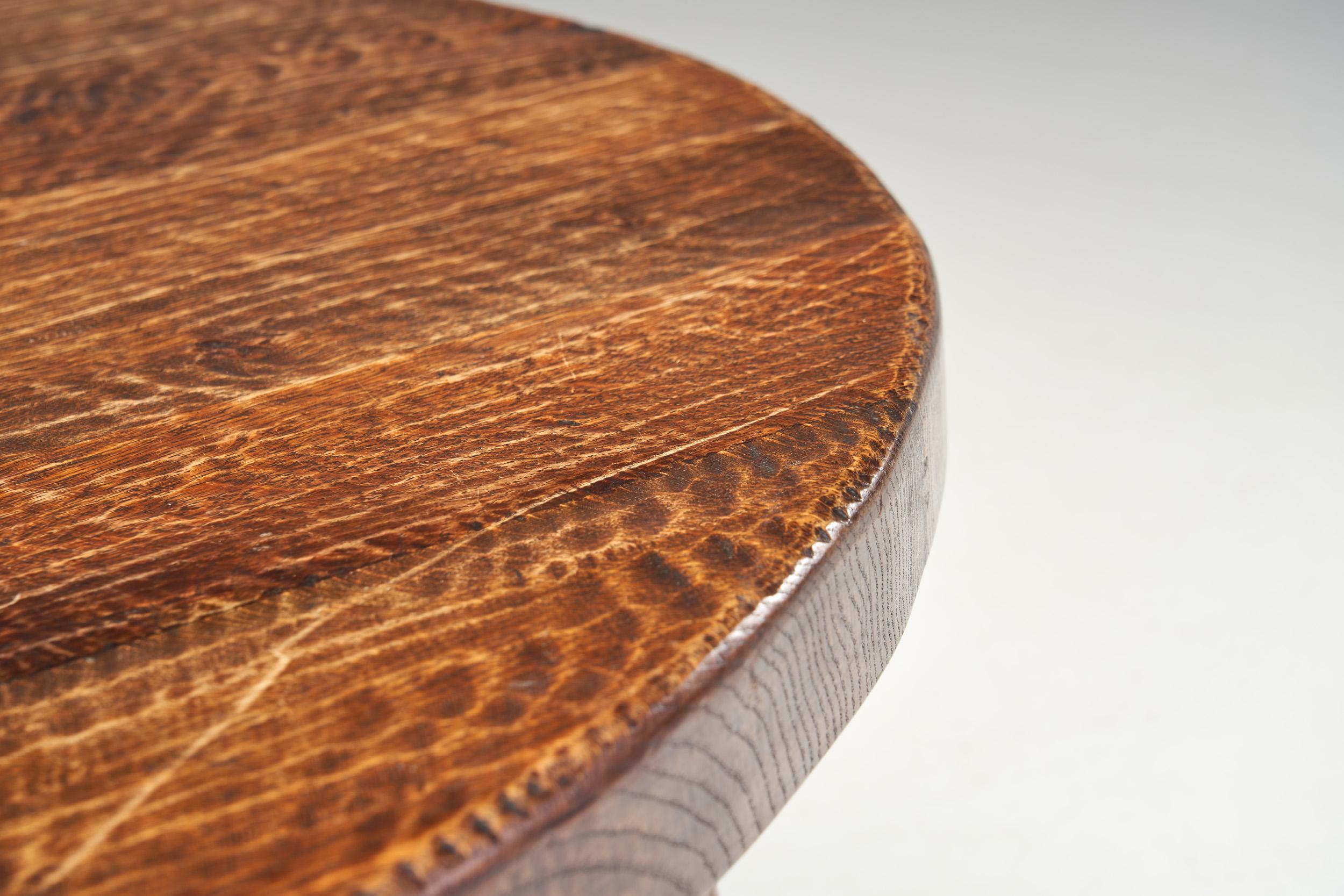 Mid-Century Modern Oak Coffee Table, Europe 1960s 4