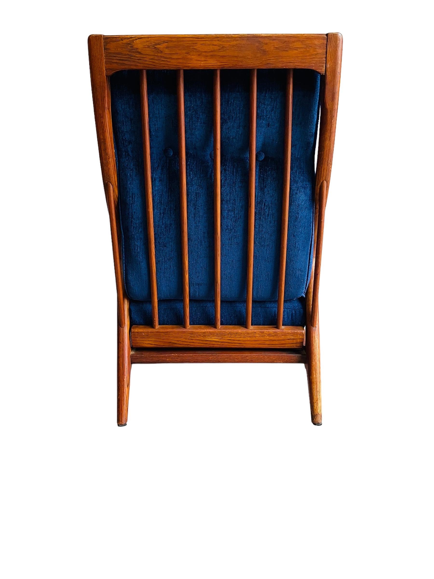 Mid-Century Modern Oak Lounge Chair by Jack Van Der Molen 6