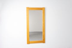 Mid-Century Modern Oak Mirror