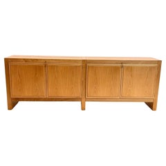 Modernes Sideboard aus Eiche aus der Mitte des Jahrhunderts von Van Den Bergh Pauvers, Belgien, 1960er Jahre