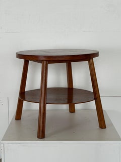 Mid Century Modern Oak Two-Tier Occasional Table in style of Otto Færge, 1950s
