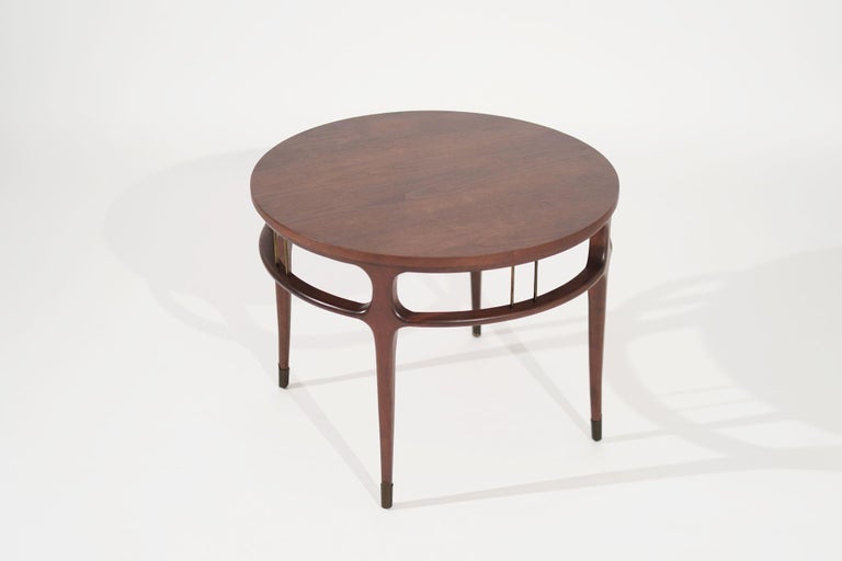 Mid-Century Modern Occasional Table in Walnut, circa 1960s For Sale at ...