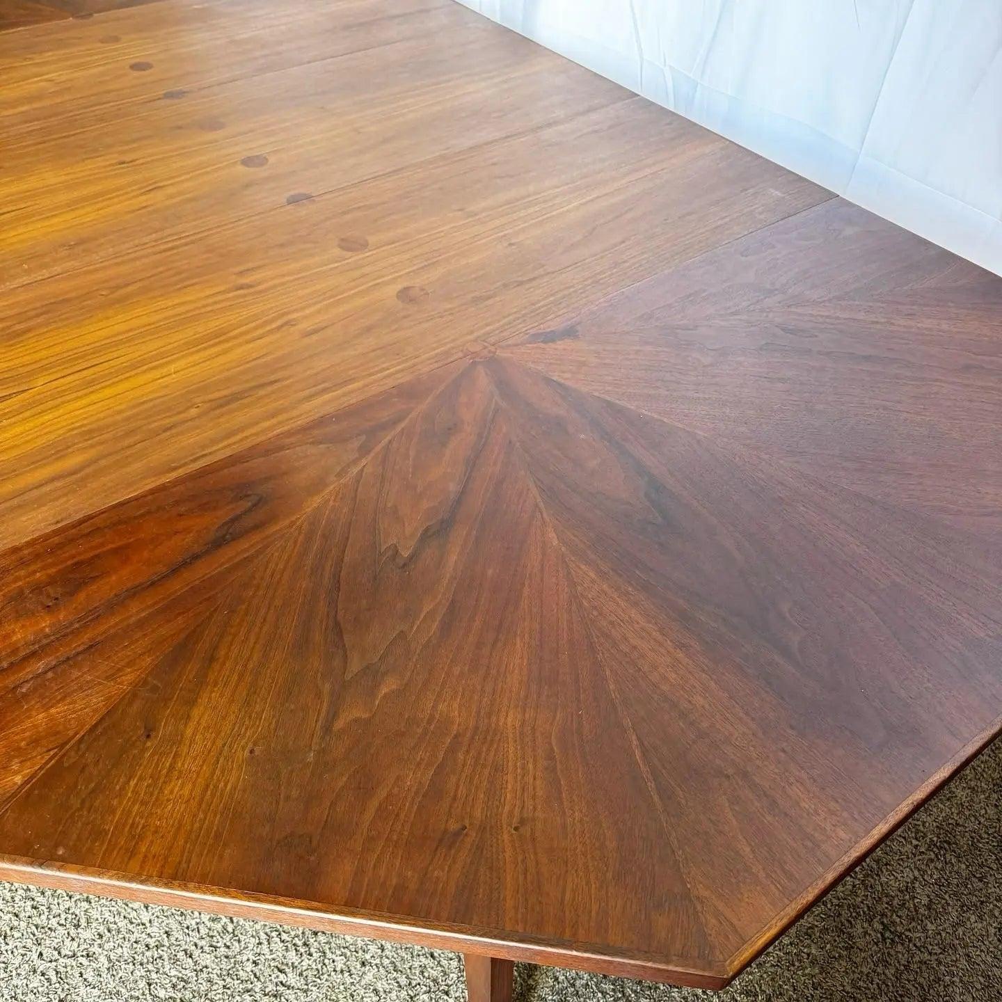 Mid Century Modern Octagonal Dining Table by Foster McDavid Inc - 3 Leaves 5