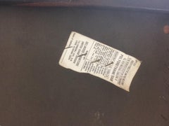 Sedie da ufficio moderne del Medio Secolo con rivestimento in vinile arancione vintage