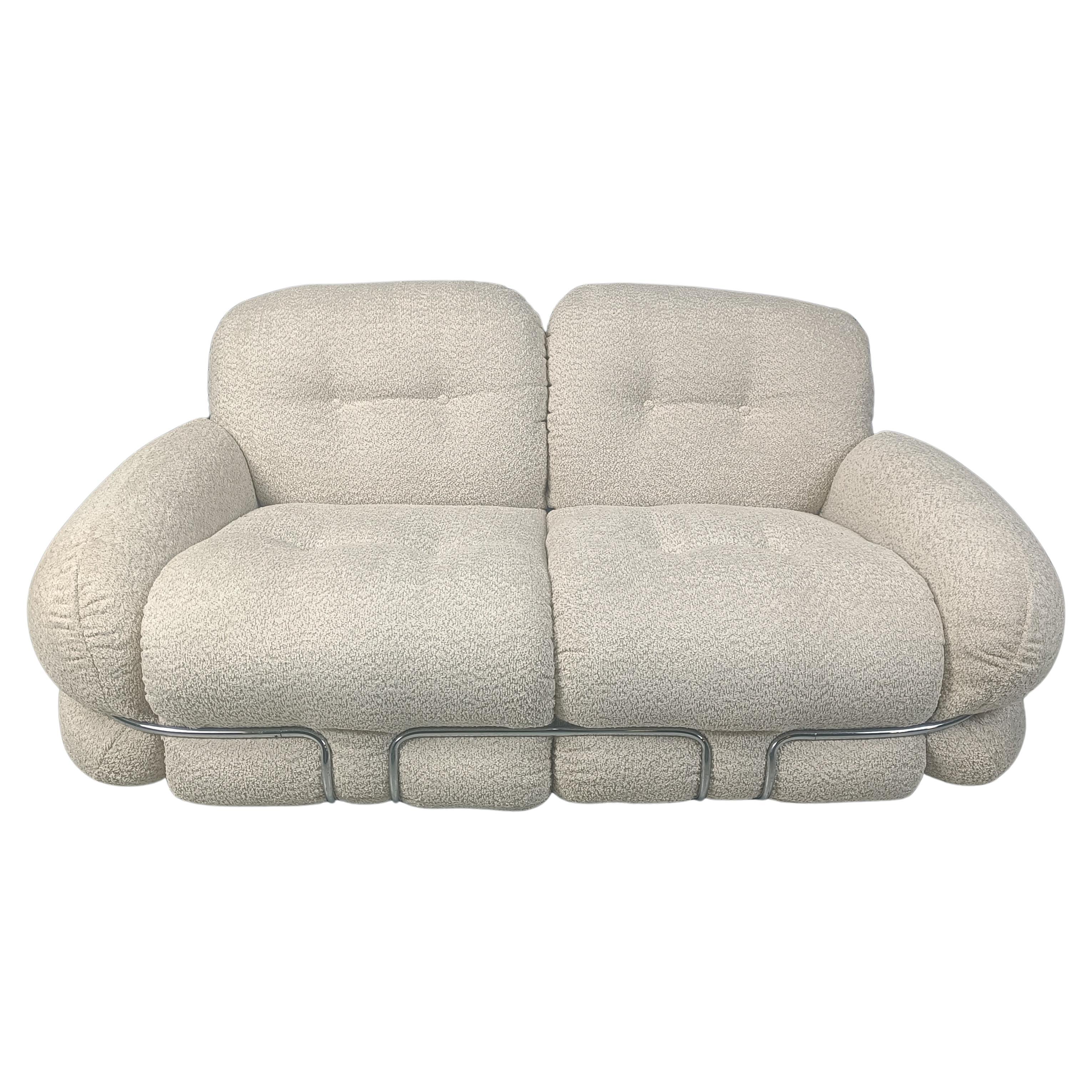 Mid century modern "OKAY" Sofa by Adriano Piazzesi, 1970s