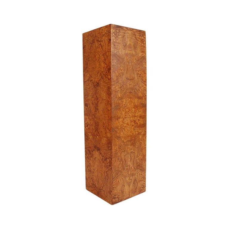 Milo Baughman square pedestal, 1960s, offered by Vintage Looks