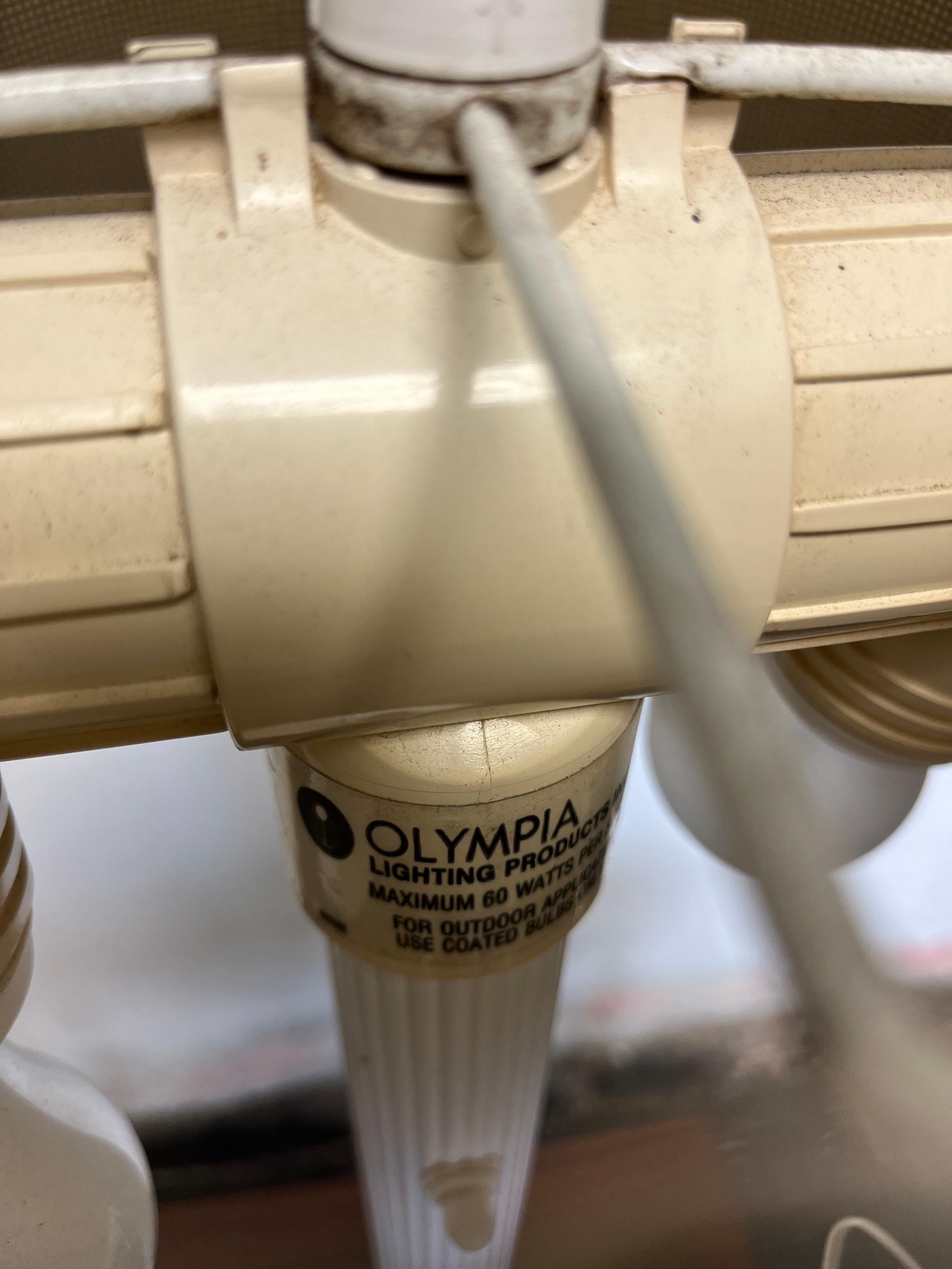 Lampada da tavolo da esterno per interni Olympia, moderna e di metà secolo in vendita 1