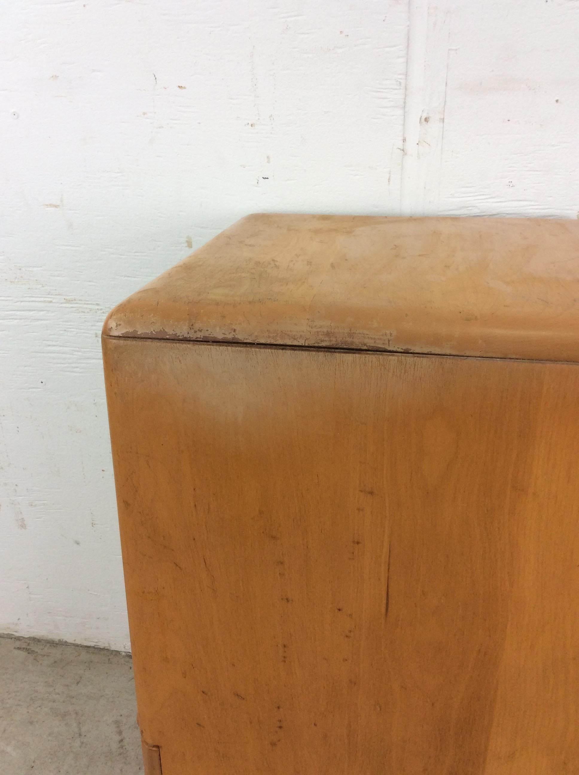 Mid Century Modern One Drawer Nightstand by Heywood Wakefield 5