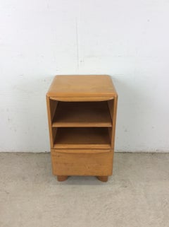 Mid Century Modern One Drawer Nightstand by Heywood Wakefield