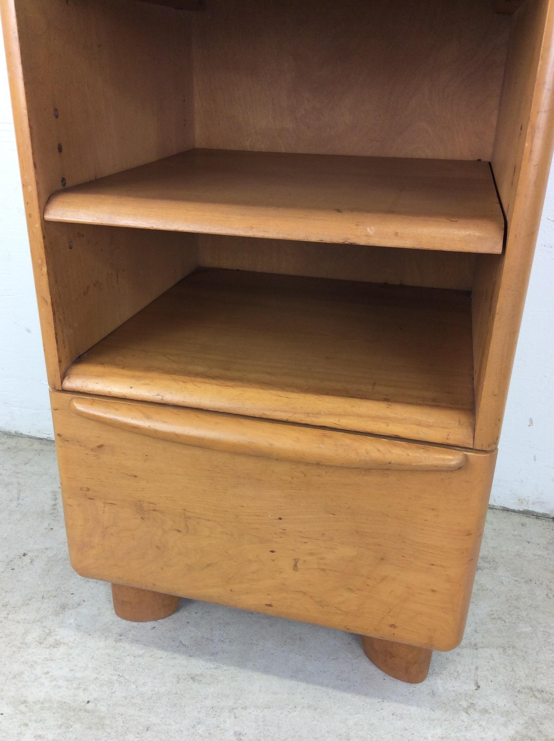 20th Century Mid Century Modern One Drawer Nightstand by Heywood Wakefield