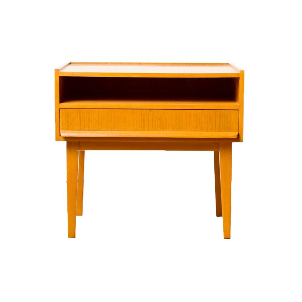 Mid-Century Modern One Drawer Side Cabinet, circa 1950