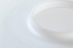 Mid-Century Modern Opaline Cased Glass Pendant Lamp, circa 1950-1959, Denmark