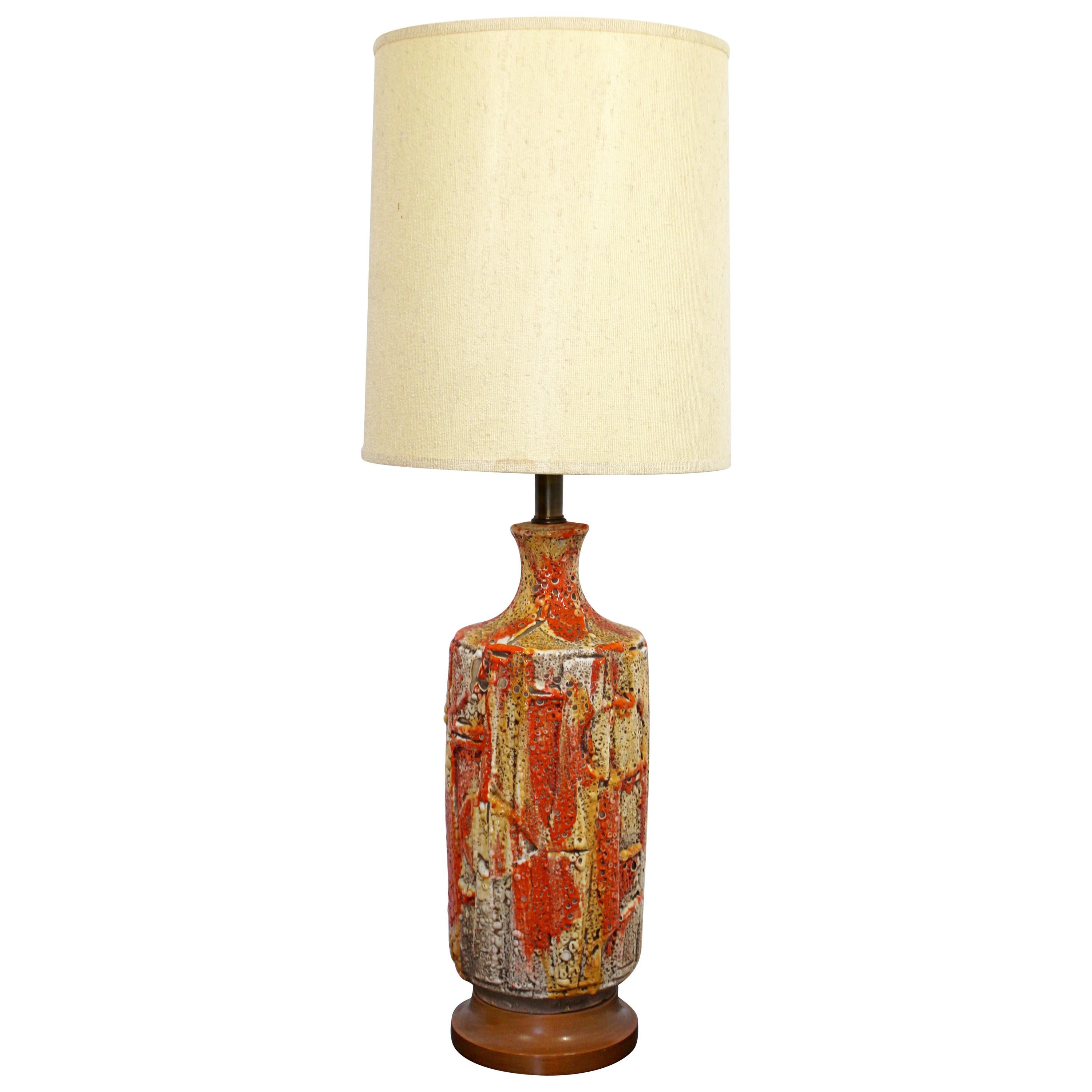 mid century lava lamp