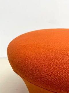 Mid-Century Modern Orange Mushroom Stool by Pierre Paulin for Artifort, 1960s