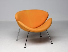 Mid Century Modern Orange Orange Slice Chair by Pierre Paulin
