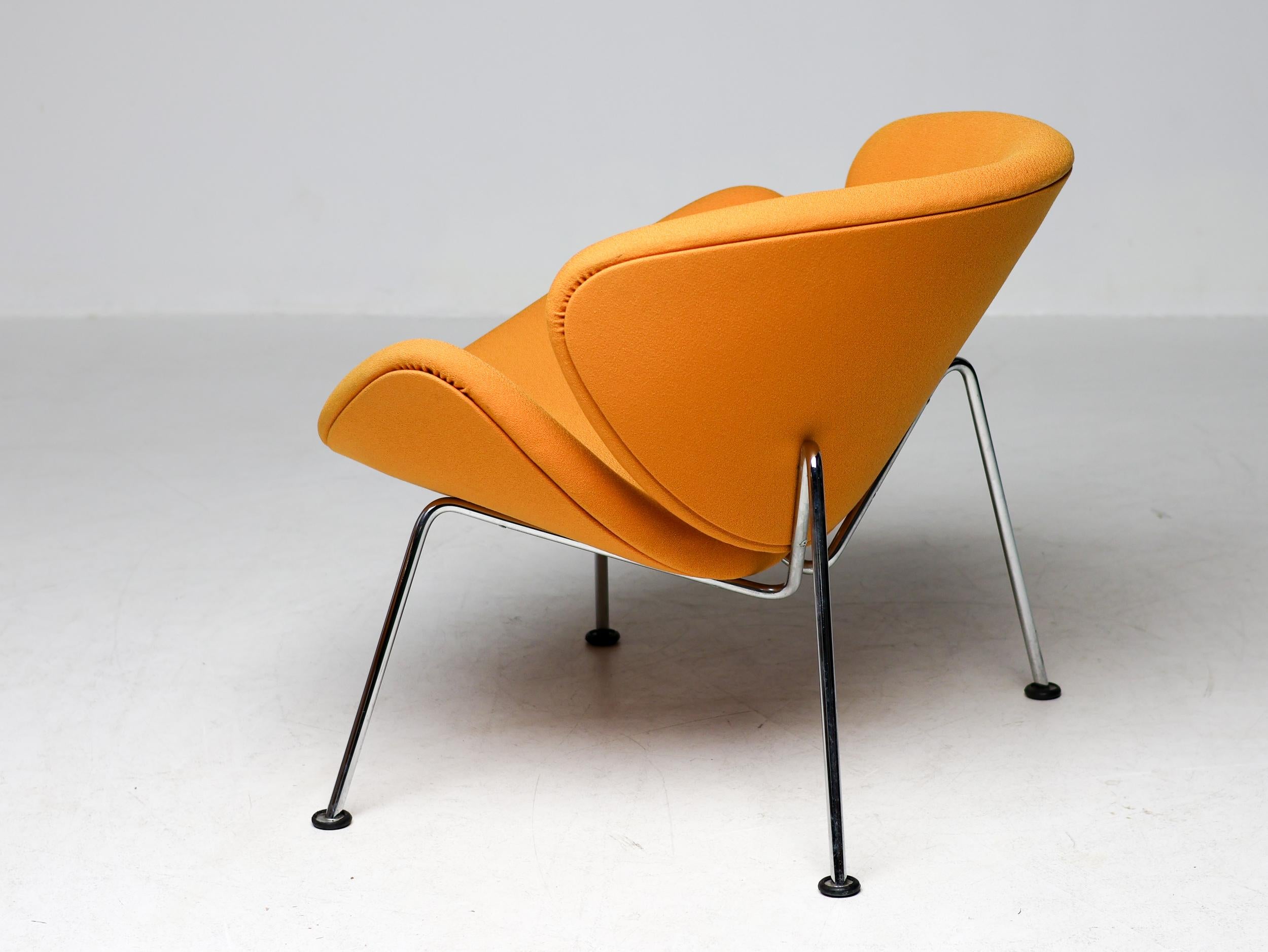 Mid-20th Century Mid Century Modern Orange Orange Slice Chair by Pierre Paulin For Sale