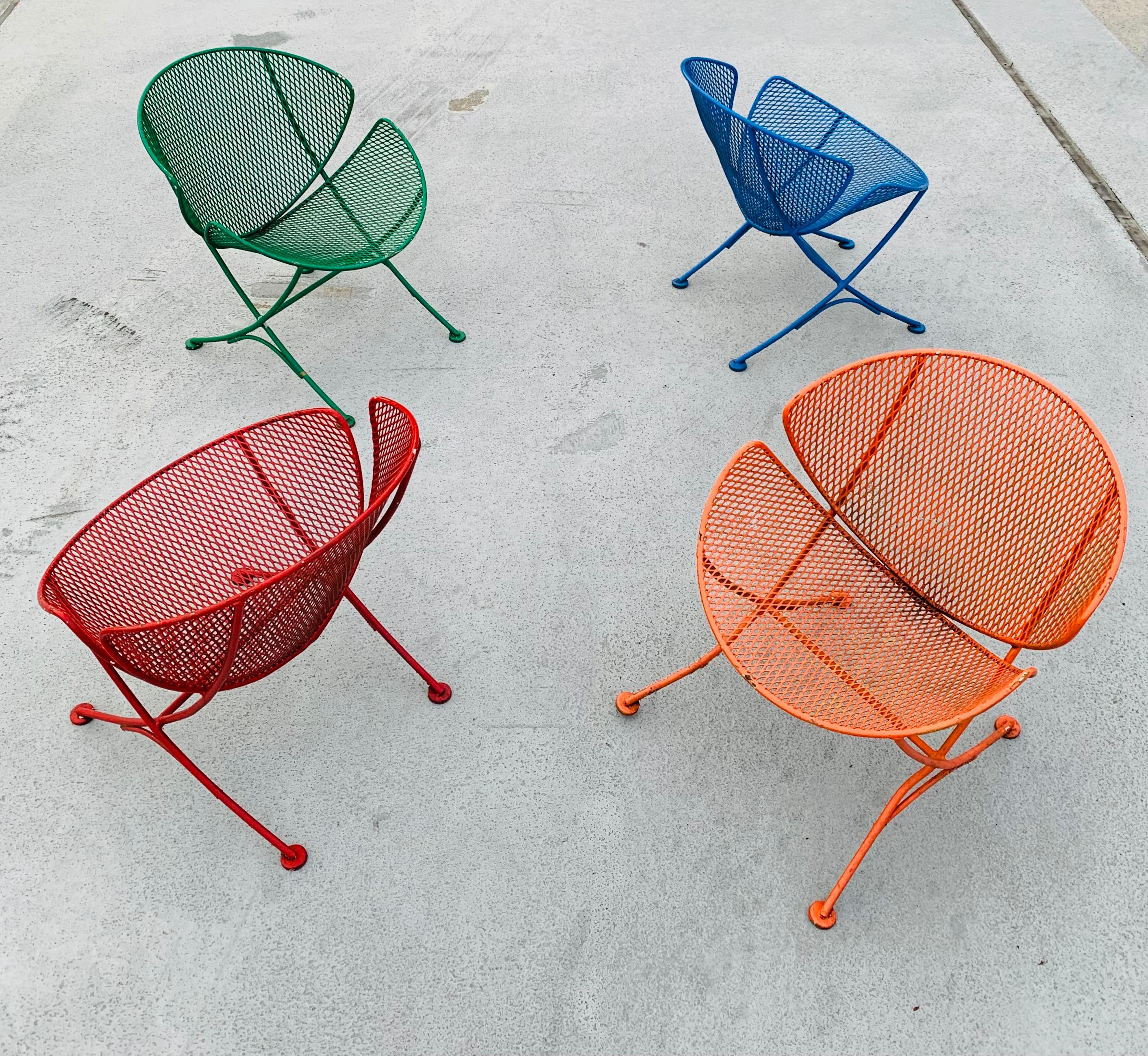 20th Century Mid-Century Modern Orange Slice Chairs by Maurizio Tempestini for Salterini