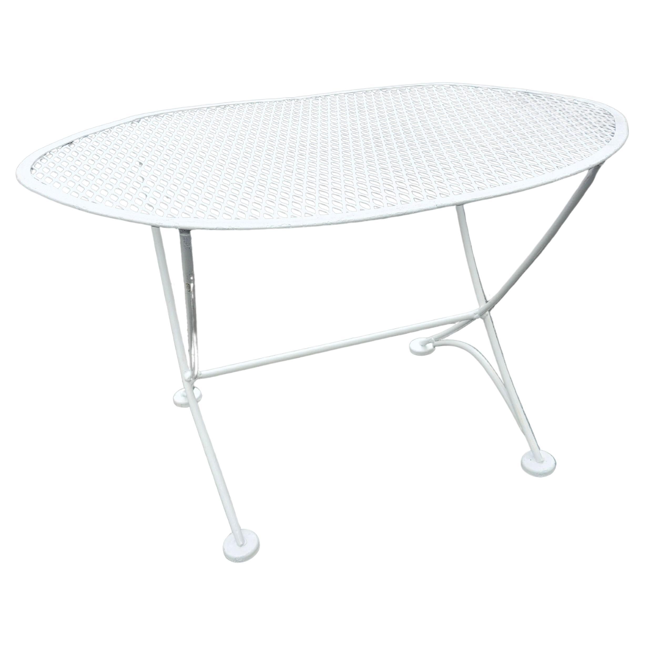 Mid-Century Modern Orange Slice Patio Garten Set Salterini - Tempestini C1955 im Angebot 5