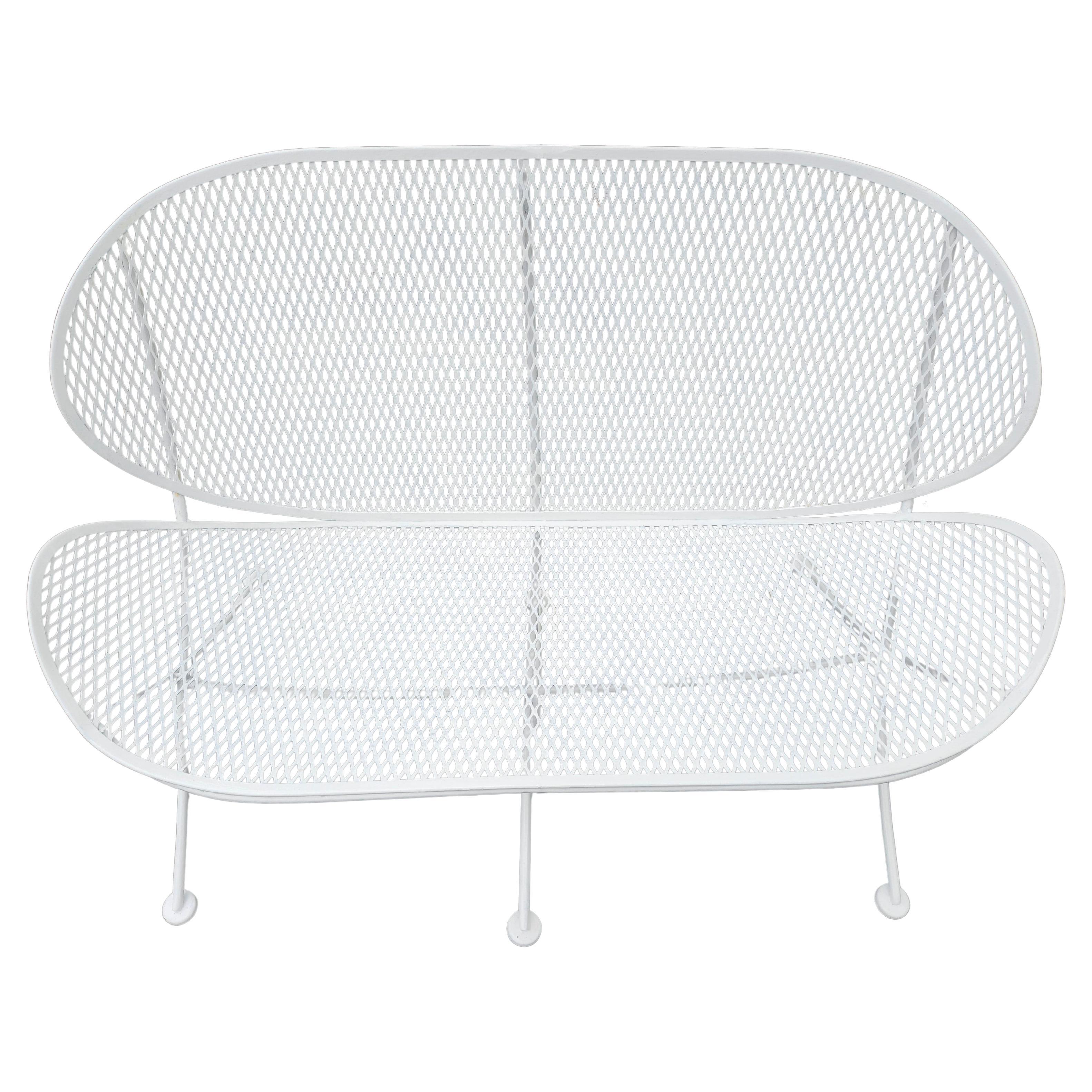 Mid-Century Modern Orange Slice Patio Garten Set Salterini - Tempestini C1955 im Zustand „Gut“ im Angebot in Port Jervis, NY